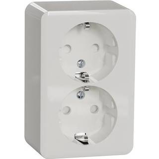 Schneider Electric Vægdåse Uden 2-Vejs Jord Hvid