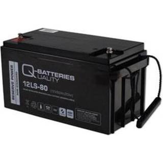 Q-Batteries 12LS-80 / 12V - 82Ah 10-års AGM batteri