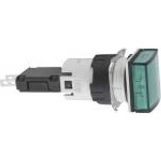 Schneider Lampe ø16 kva. grøn    xb6cv3bb