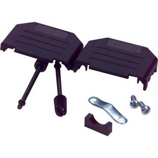 Rodan Technolog Sub-d 9-pol plasthus m/f. sort