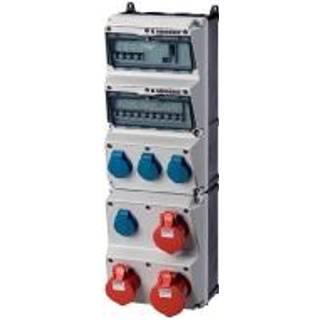 Mennekes Amaxx tavle ip44, Schuko , CEE 32A