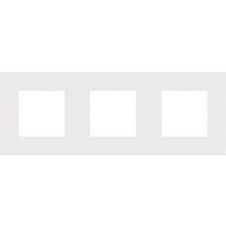Niko Tredobbelt ramme,pure white st