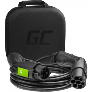 GREENCELL Ladekabel Elbil EV20 Typ1 5m Ladekabel