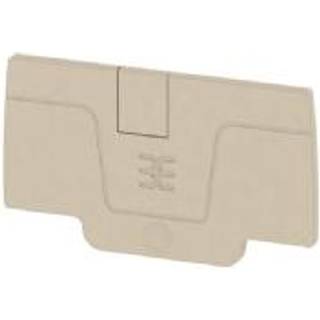 Endeplade Aep 2C 4 Beige Weidmüller