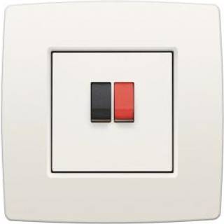 Niko Afdæk. højt.udtag, white