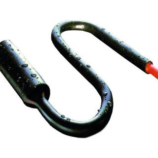 Krympeflex 12-4mm. sort m. lim - 1,2 m.