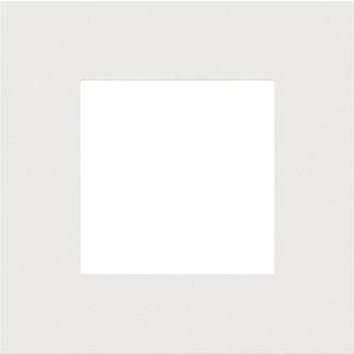 Niko Enkelt ramme, pure white steel