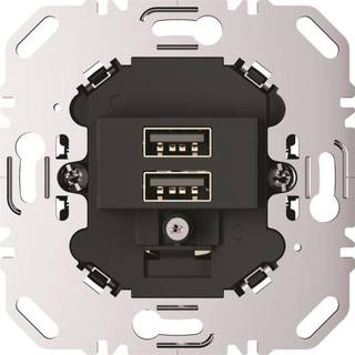 Berker Usb dobbelt ladeudtag 3a s/b antracit