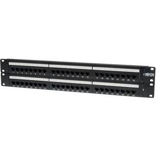 TRIPP LITE TRIPPLITE 48-Port 2U Rack-Mount Cat6/Cat5 110 Patch Panel 568B RJ45 Ethernet TAA