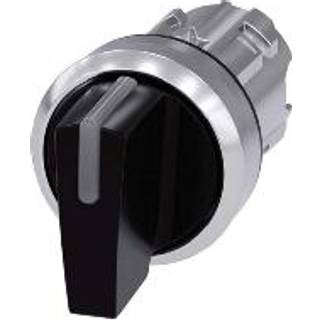 Siemens Drejeafbryder, i-o<ii, sort
