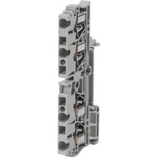 Rockwell Gennemgangsklemme fjeder, 2.5mm, 2/2 grå