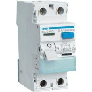 Hager Hpfi afbryder 63/0,03/2P a