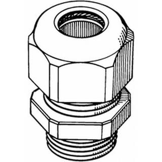 Wexøe Forskruning pg21 ø13-18mm ip68 hsk-k, 1209210214