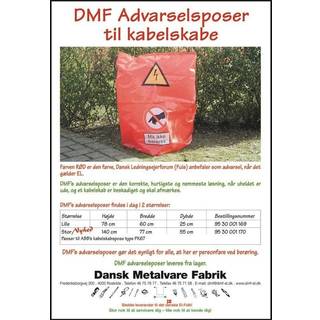 Advarselspose Lille 78X60X25Cm Dansk Metalvare Fab.