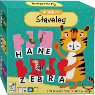 Barbo Toys Staveleg Puslespil Dyr