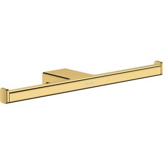 Hansgrohe AddStoris dobbelt toiletrulleholder - poleret guld