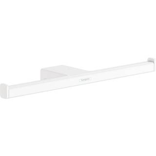 Hansgrohe AddStoris dobbelt toiletrulleholder - mat hvid