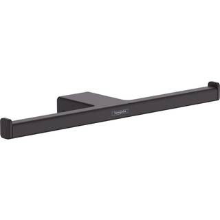 Hansgrohe AddStoris dobbelt toiletrulleholder - mat sort
