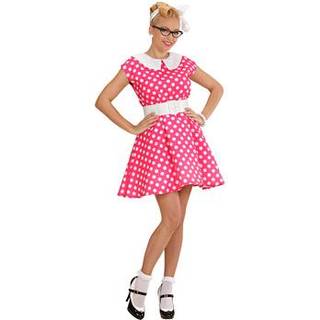 50s Lady kostume, pink