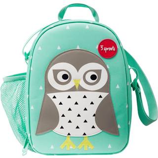 3 Sprouts - Lunch Bag - Mint Owl