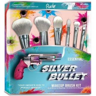 RUDE Cosmetics Silver Bullet Makeup Brush Kit (1 stk)