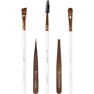 Brushworks Luxury Brow Set - 5 dele