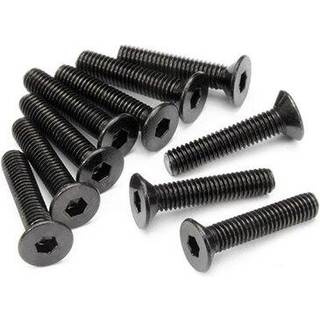 HPI-Z085 Flat Head Skrue M3x15mm - 10 stk