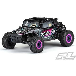 Pro-Line - PL3563-18 - Megalodon Desert Buggy Karosseri i Though-Color Sort, Blake Wilkey Edition passer til  Slash 2wd og Slash 4x4