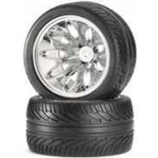 Truggy tyre/ wheel rim set On-Road (2)