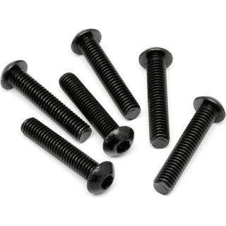 HPI-94910 Knapphovedskrue M6x30mm Heks - 6 stk