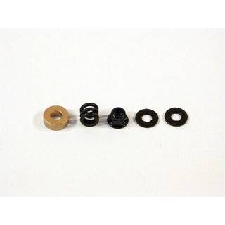 HPI Spring 4.9X8X7Mm W. Wshr 4.3X10X1.0Mm Hex -Blk Set