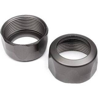 HPI - HP102154 - Shock Cap 20X12Mm (Gunmetal (2/Pcs)