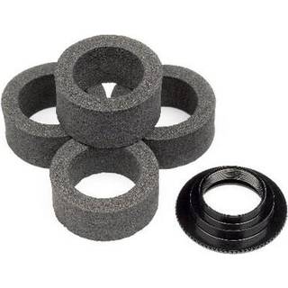HPI - HP104123 - Servo Saver Foam (4Pcs) With Adjust Nut