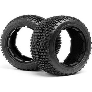 HPI Khaos Tire (White/Baja 5B/Rear/2Pcs)