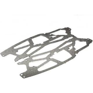 HPI - HP73917 - Main Chassis 2.5Mm (Silver/2Pcs)