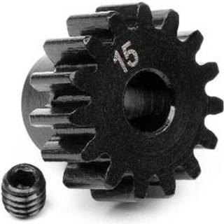 HPI-100914 Pinion Gear 15 Tand 1m / 5mm aksel