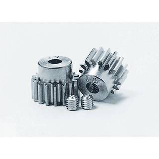 Tamiya - 50354 - 16T og 17T Motortandhjul i 0,6 Pitch - 3mm aksel