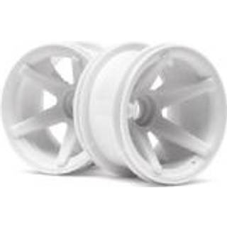 HPI - HP2100 - Super Star Mt Wheels Front (White/2.2In/2Pcs)