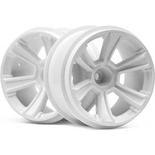 HPI - HP115325 - 6-Shot Mt Wheel (White/2Pcs)