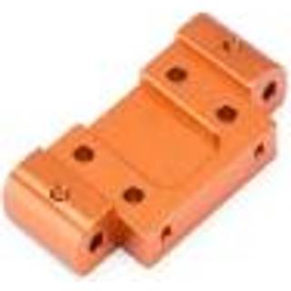HPI Aluminum Front Suspension Arm Mount (3 Deg/Orange)