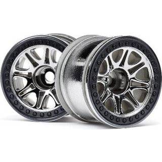 HPI - HP113336 - Split 8 Truck Wheel (Chrome/2Pcs)