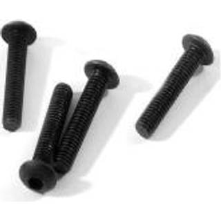 HPI Button Head Screw M3X15Mm (Hex Socket/4Pcs)