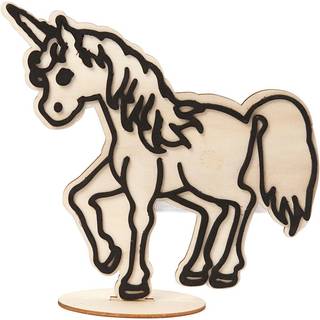 Magisk Enhjørning Dekorationsfigur, 19 cm
