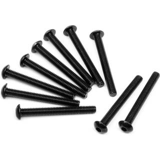 Button Head Screw M4X35Mm (Hex Socket/10Pcs)