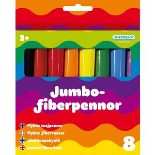 Egmont Kärnan Tuscher Jumbo 8 stk
