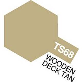 Tamiya - TS-68 - Wooden Deck Tan (Flat) - Spraymaling - 100 ml