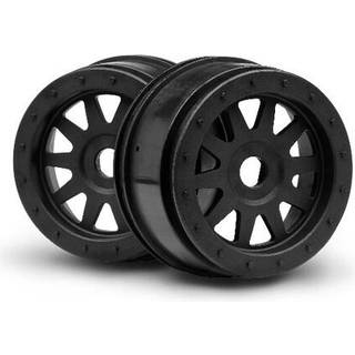 HPI Tr-10 Glue-Lock Wheel Black (120X60Mm/2Pcs)