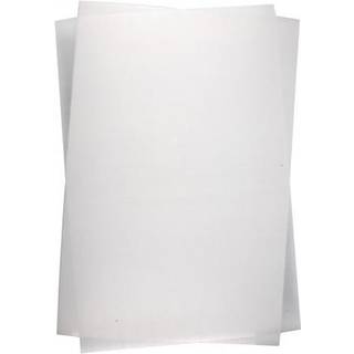 Krympeplast 20x30 cm, 0,3 mm, 100 ark - Blank Transparent