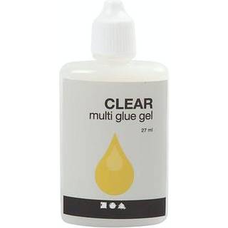 Clear multi glue gel 27 ml Indhold: 1 flaske / 27 ml.