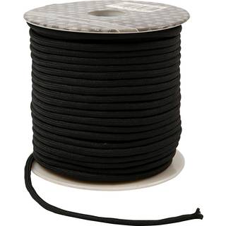 Sort Knyttesnor 4 mm - 40 meter Rulle